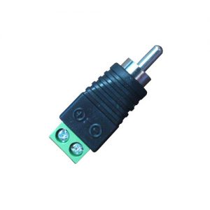 Adaptador Borne X Plug RCA Macho